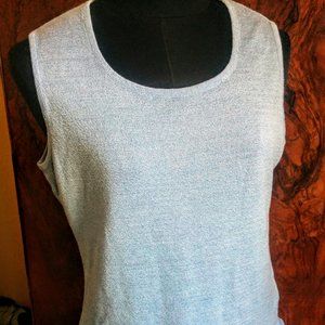 Carole Grey Paris, cornflower  blue top size M